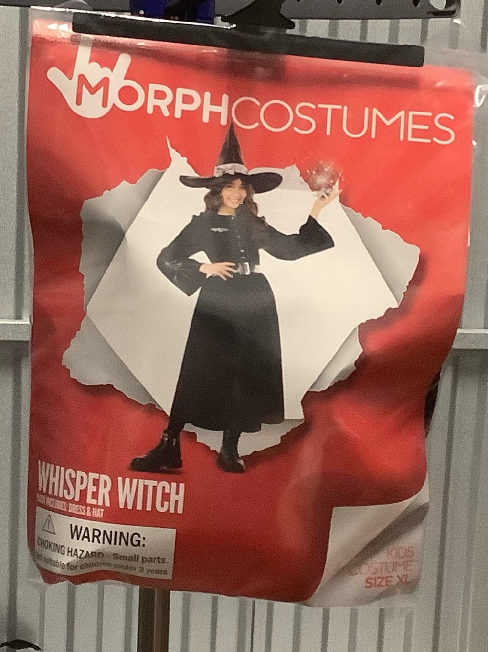 Kids Whisper Witch Costume - Black